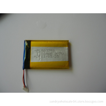 3.7V Lithium Polymer Battery 1100mAh